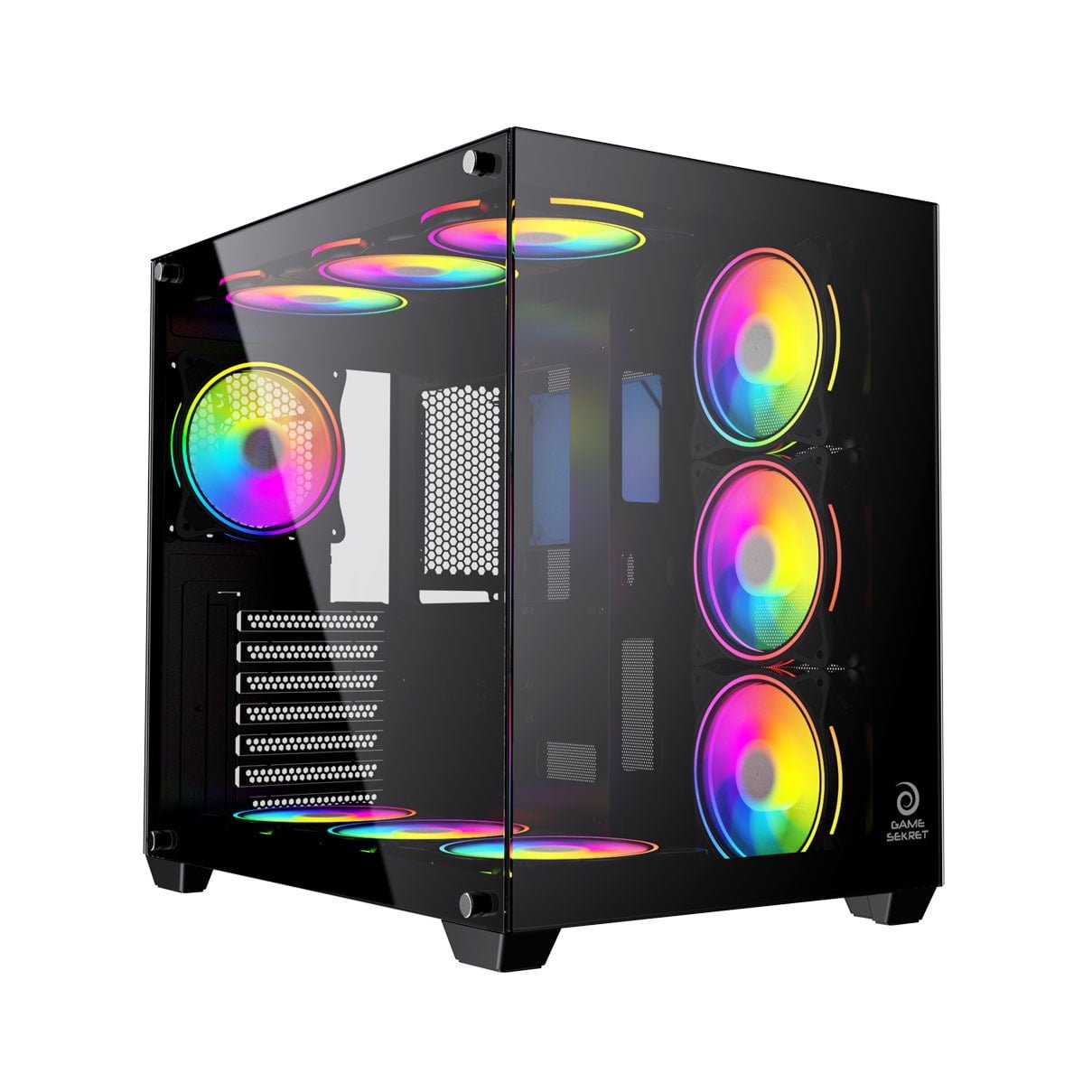 Dark Chiller Gaming PC Case From Game Sekret – Games World UAE